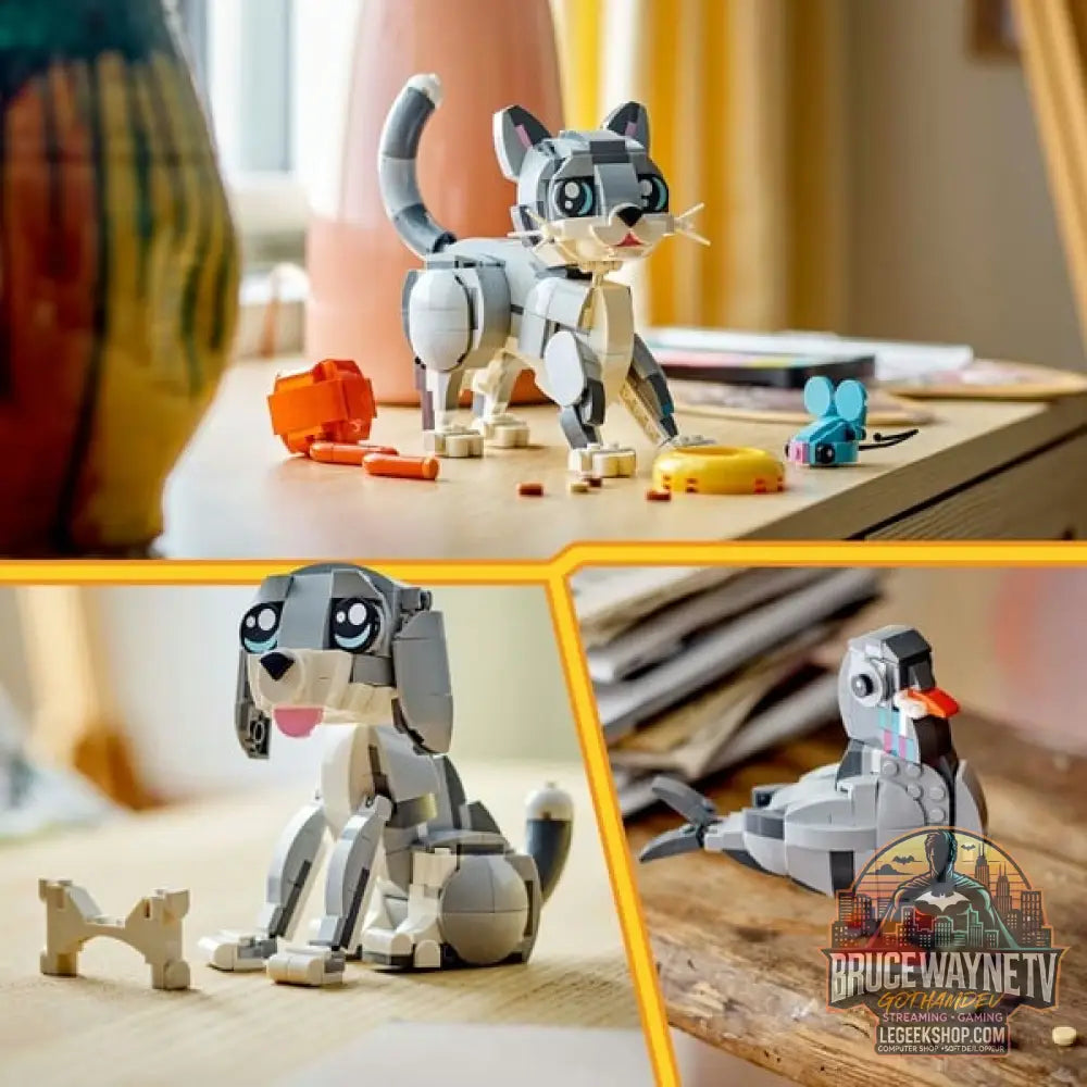 LEGO 31163 Creator 3-in-1 Graue Katze, jeu de construction - LEGO - vue 6