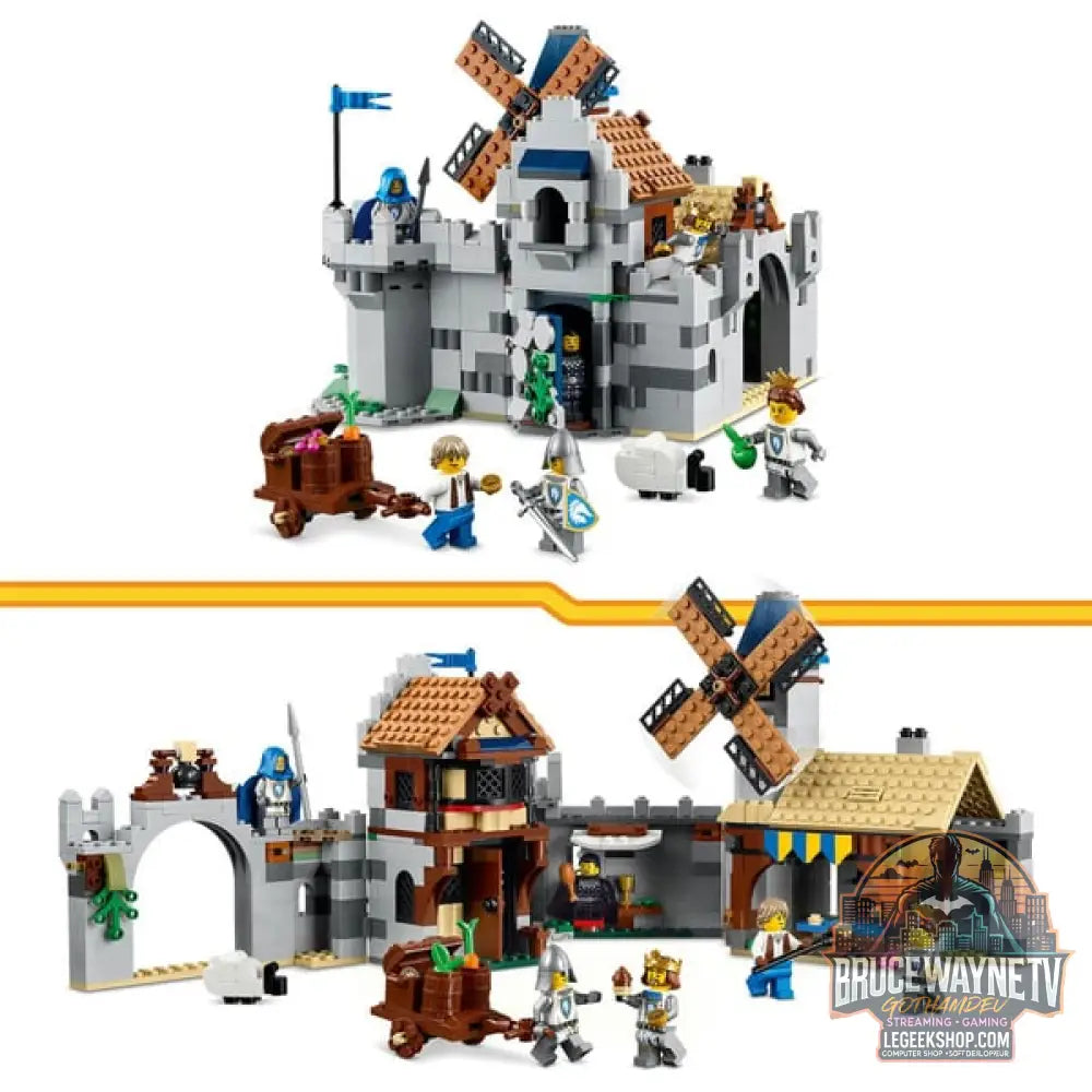 LEGO 31168 Creator 3-in-1 Ritterburg im Mittelalter, jeu de construction - LEGO - vue 5
