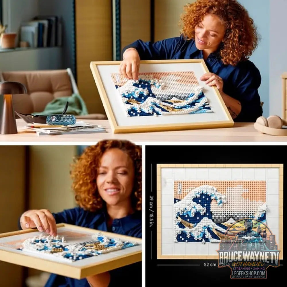 LEGO 31208 Art: Hokusai – Große Welle, jeu de construction - LEGO - vue 7