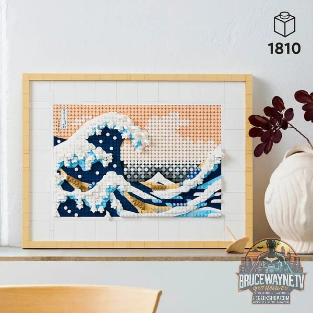 LEGO 31208 Art: Hokusai – Große Welle, jeu de construction - LEGO - vue 4