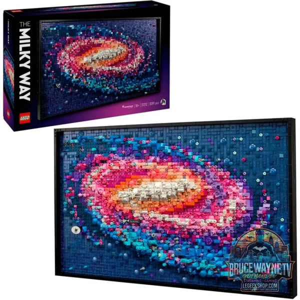 LEGO 31212 Art Die Milchstraßen-Galaxie, jeu de construction - LEGO