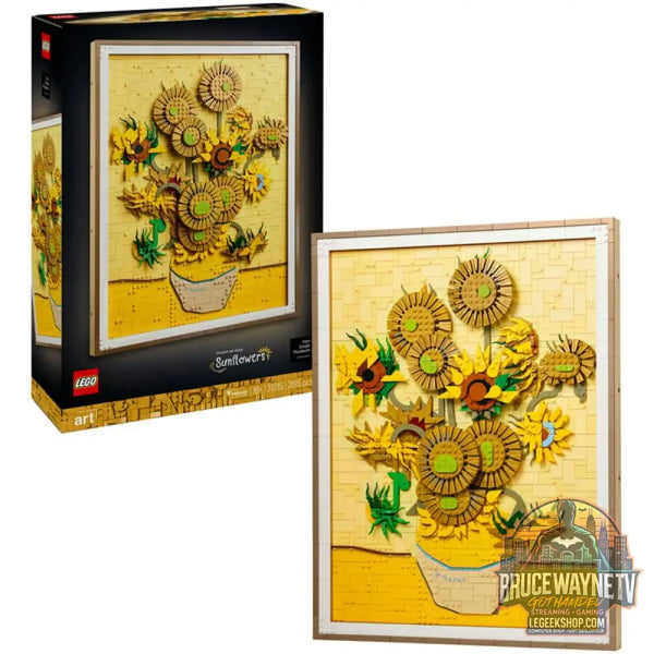 LEGO 31215 Art Vincent van Gogh - Sonnenblumen, jeu de construction - LEGO