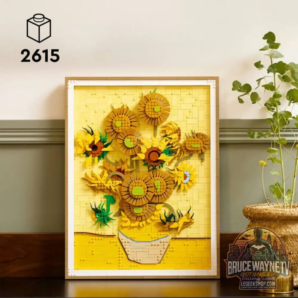 LEGO 31215 Art Vincent van Gogh - Sonnenblumen, jeu de construction - LEGO - vue 3