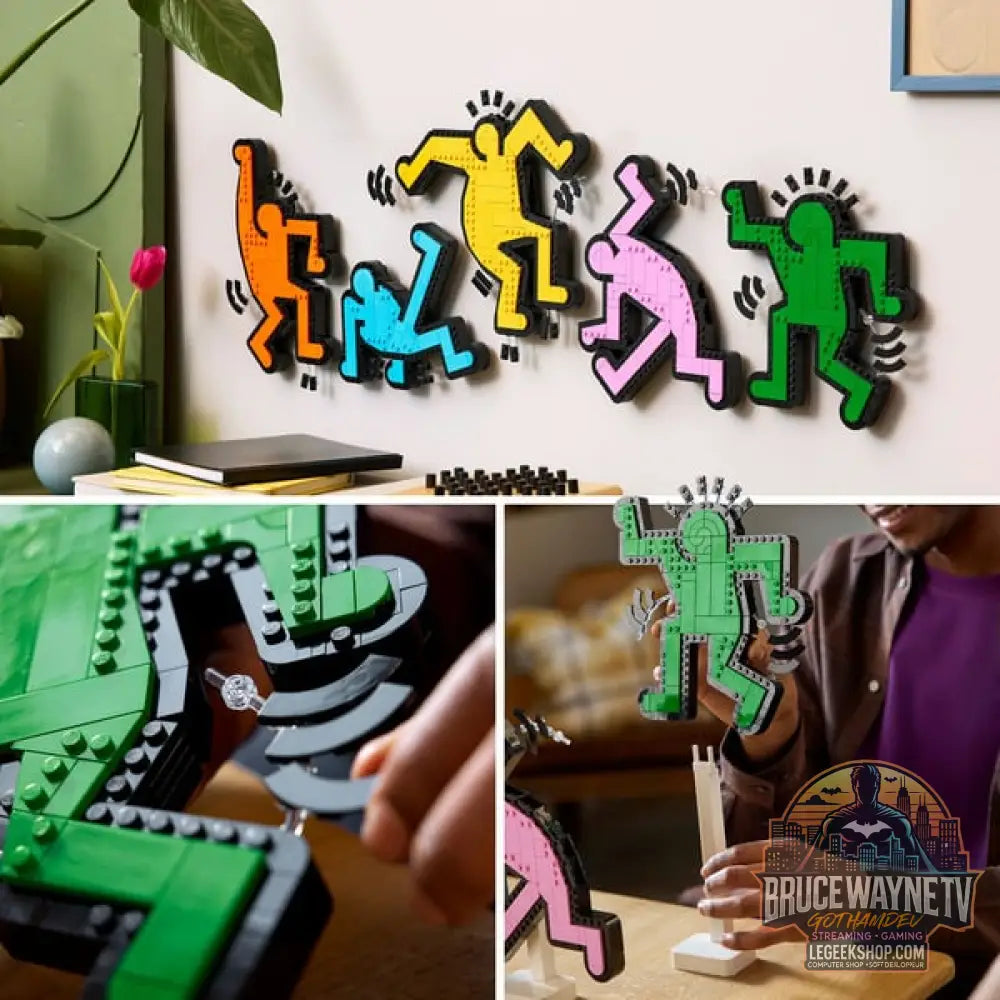 LEGO 31216 Art Keith Haring - Tanzende Figuren, jeu de construction - LEGO - vue 5