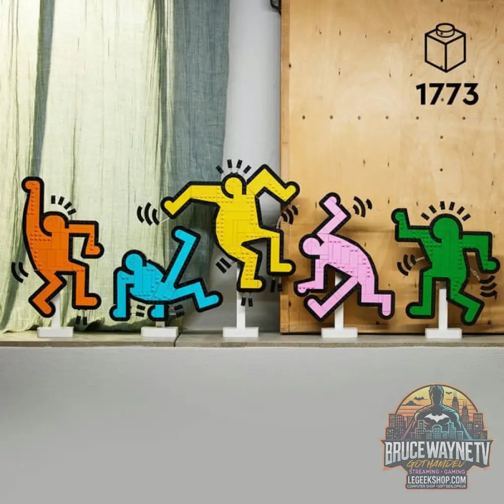 LEGO 31216 Art Keith Haring - Tanzende Figuren, jeu de construction - LEGO - vue 3