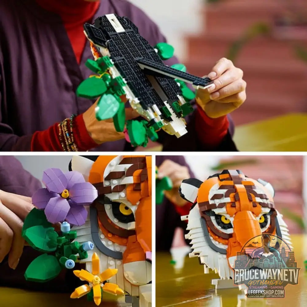 LEGO 31217 Art Fauna Collection - Tiger, jeu de construction - LEGO - vue 6