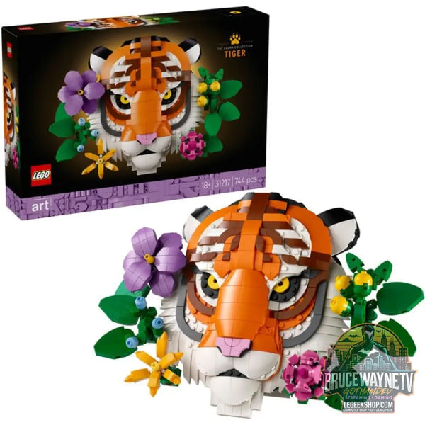 LEGO 31217 Art Fauna Collection - Tiger, jeu de construction - LEGO