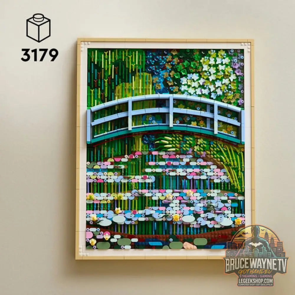 LEGO 31220 Art Claude Monet - Brücke über einen Seerosenteich, jeu de construction - LEGO - vue 2