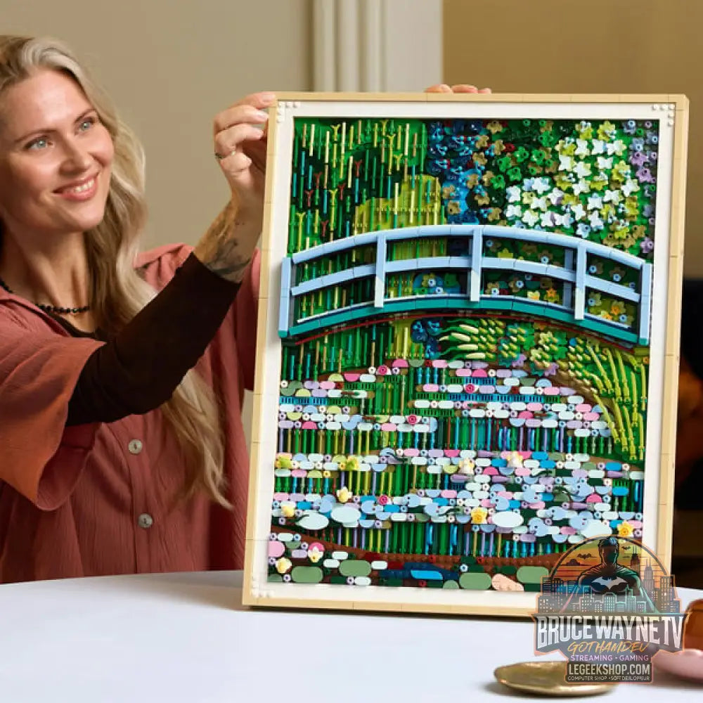 LEGO 31220 Art Claude Monet - Brücke über einen Seerosenteich, jeu de construction - LEGO - vue 6