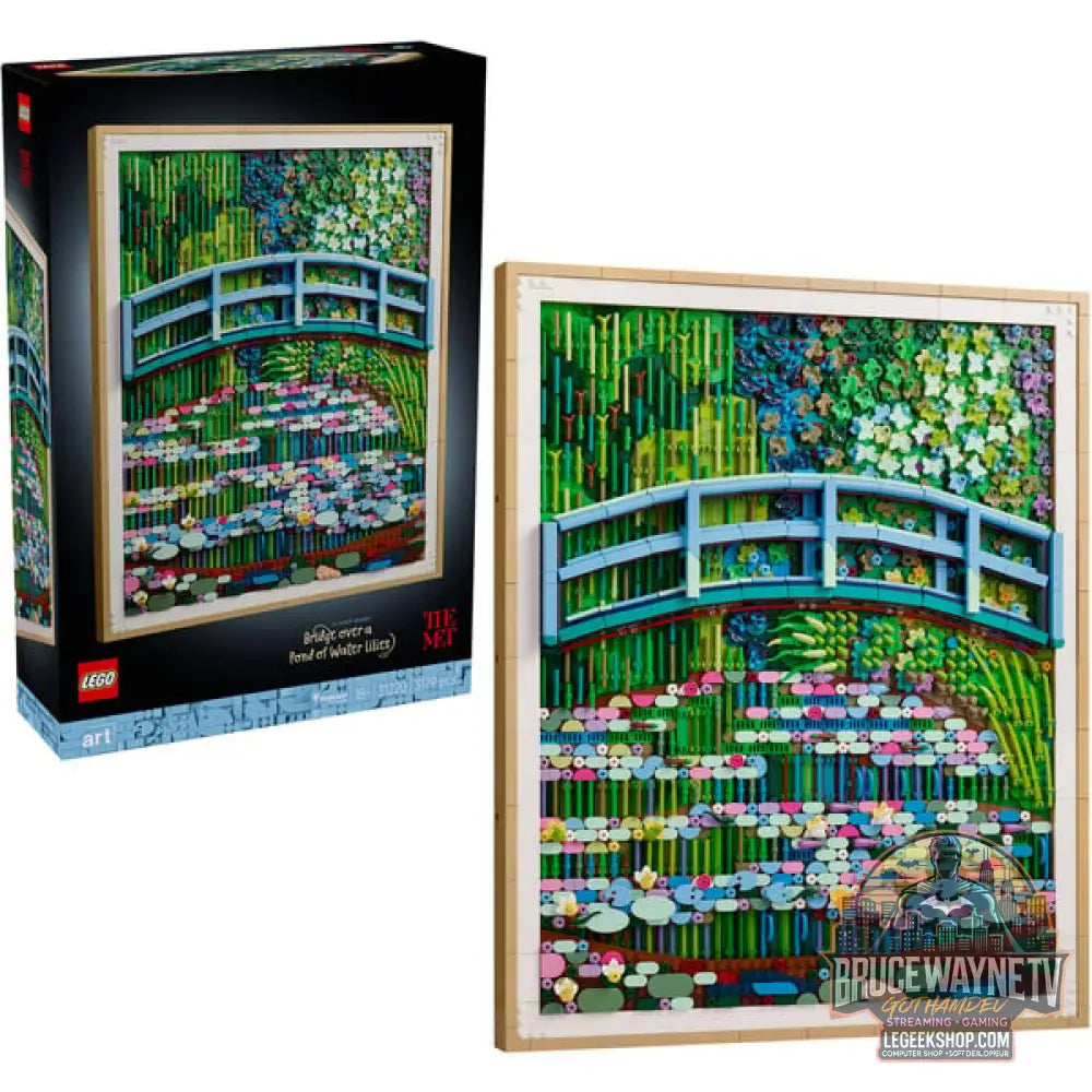 LEGO 31220 Art Claude Monet - Brücke über einen Seerosenteich, jeu de construction - LEGO