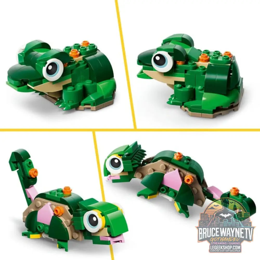 LEGO 31377 Creator 3-in-1 Schildkröte avec Seerose, jeu de construction - LEGO - vue 5