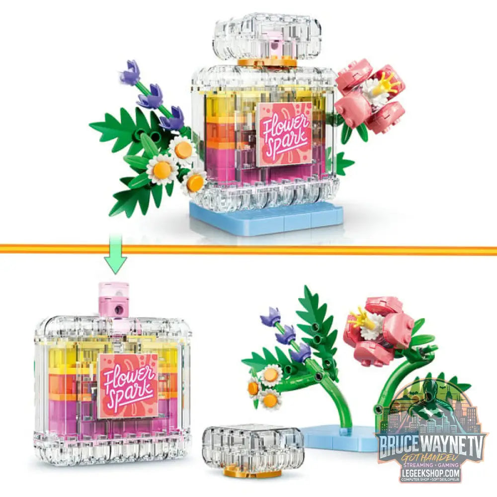 LEGO 31383 Creator 3-in-1 Parfümflasche avec Blumendeko, jeu de construction - LEGO - vue 3