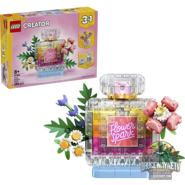 LEGO 31383 Creator 3-in-1 Parfümflasche avec Blumendeko, jeu de construction - LEGO