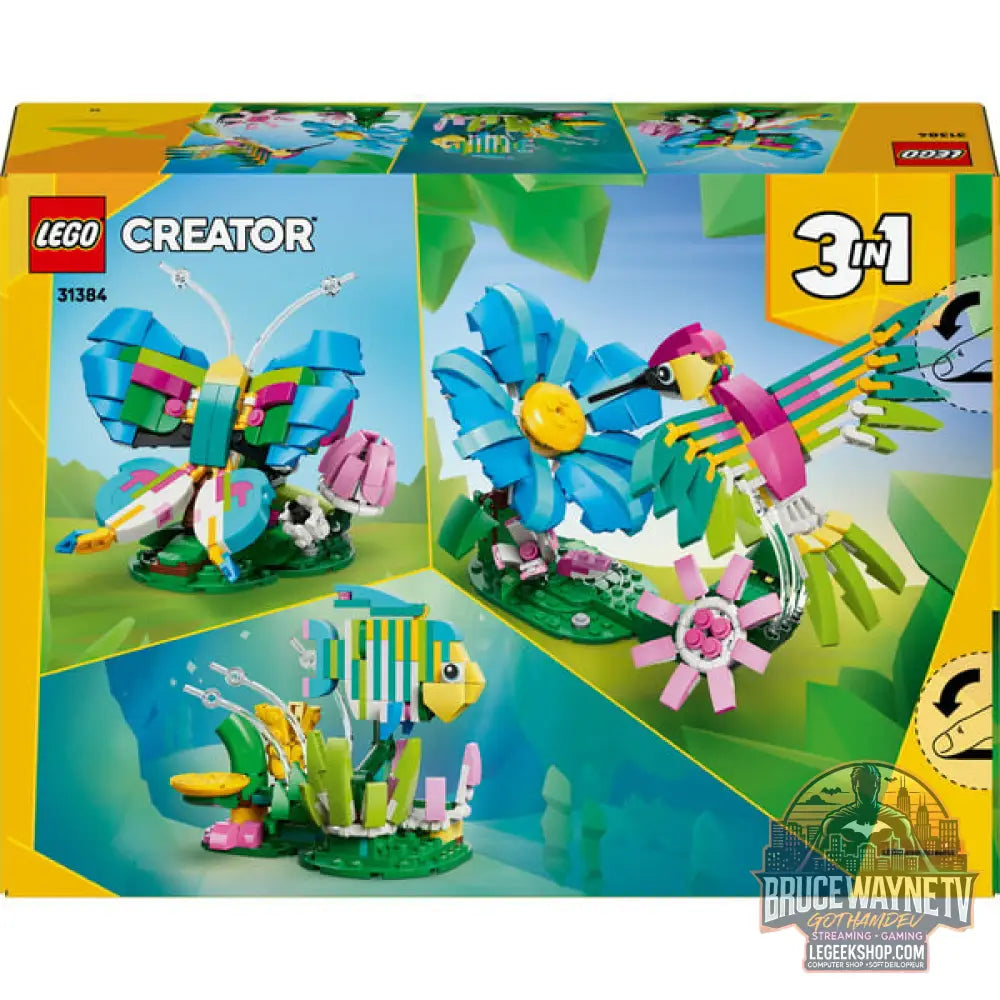LEGO 31384 Creator 3-in-1 Wilde Tiere: Bunter Kolibri, jeu de construction - LEGO - vue 7