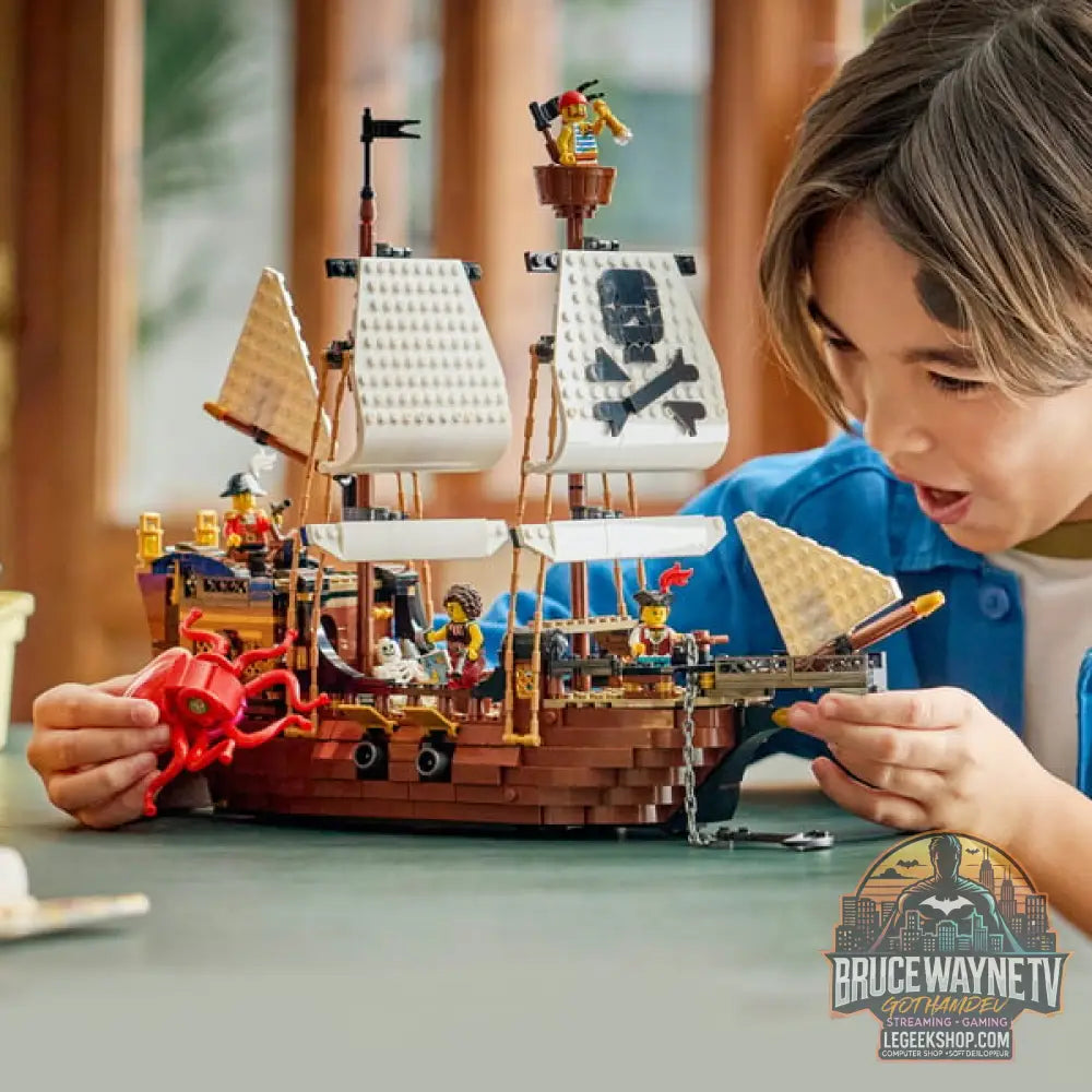 LEGO 31387 Creator 3-in-1 Legendäres Piratenschiff, jeu de construction - LEGO - vue 6