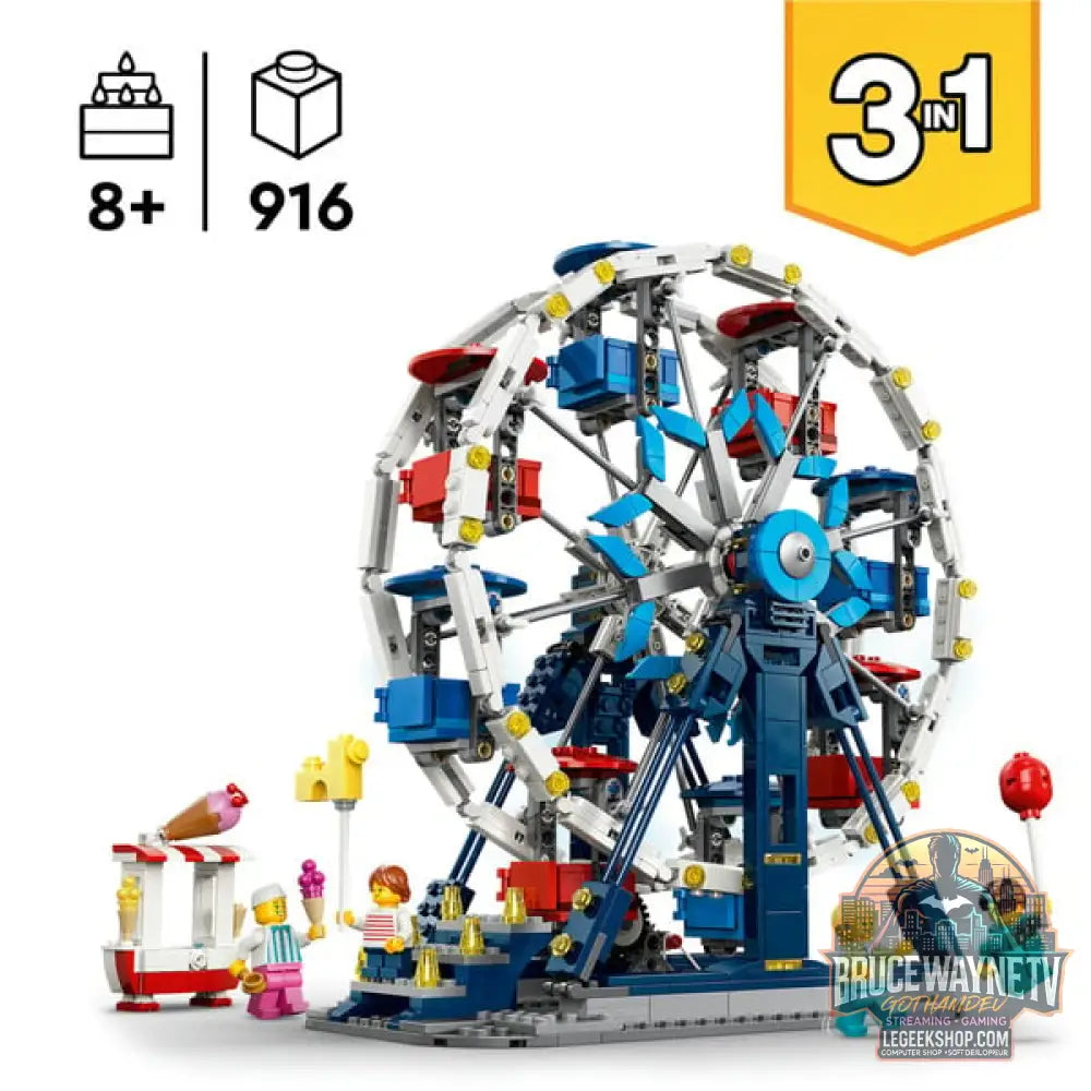 LEGO 31389 Creator 3-in-1 Legendäres Riesenrad, jeu de construction - LEGO - vue 2