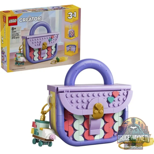 LEGO 31391 Creator 3-in-1 Modische sacoche avec Staufach, jeu de construction - LEGO
