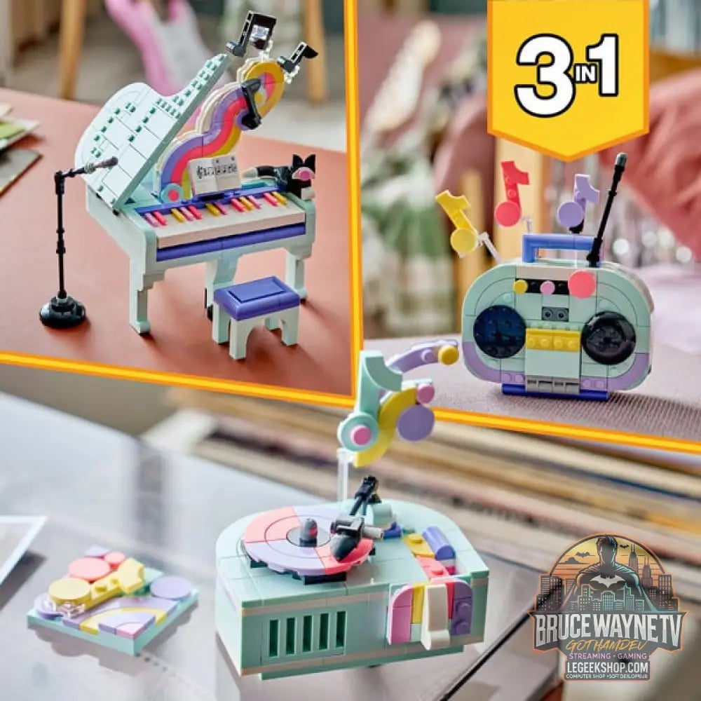 LEGO 31392 Creator 3-in-1 Deko-Klavier avec Katze, jeu de construction - LEGO - vue 5