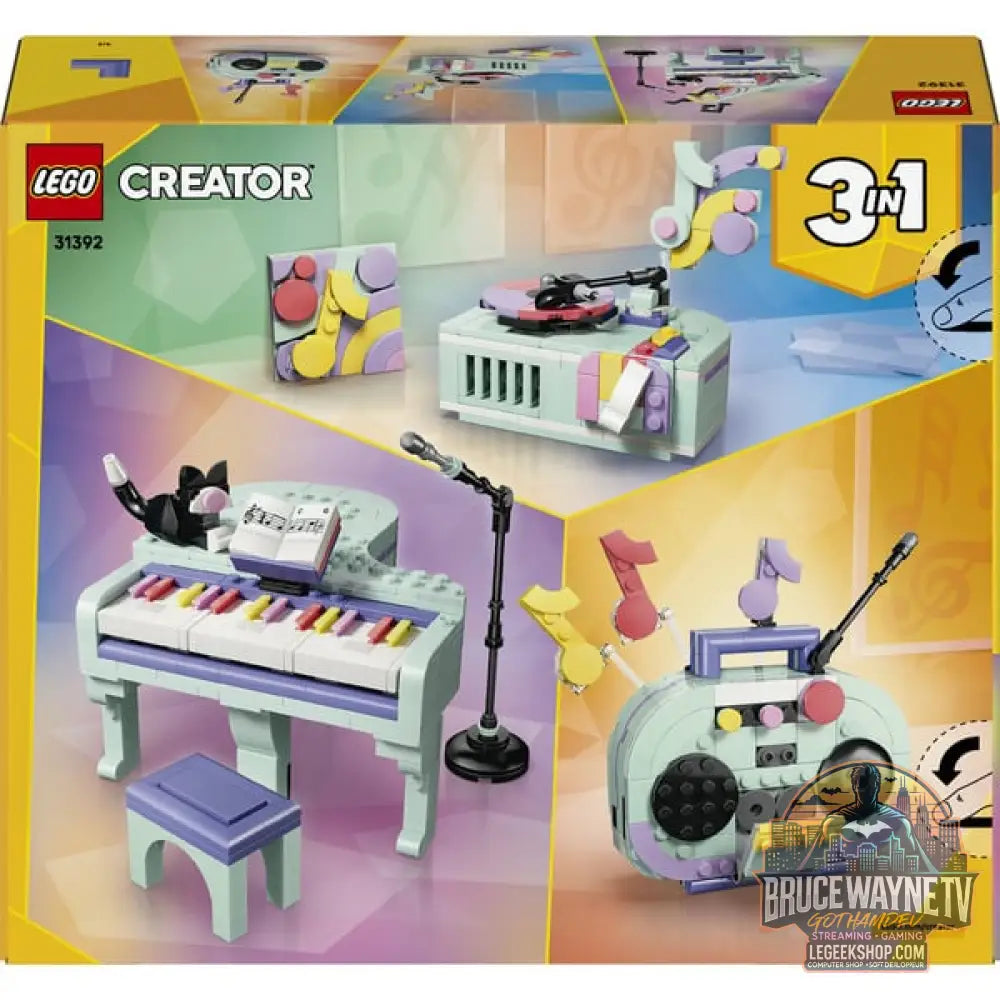 LEGO 31392 Creator 3-in-1 Deko-Klavier avec Katze, jeu de construction - LEGO - vue 7