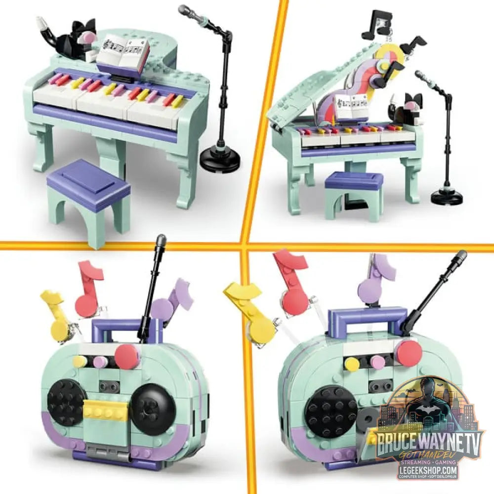 LEGO 31392 Creator 3-in-1 Deko-Klavier avec Katze, jeu de construction - LEGO - vue 3