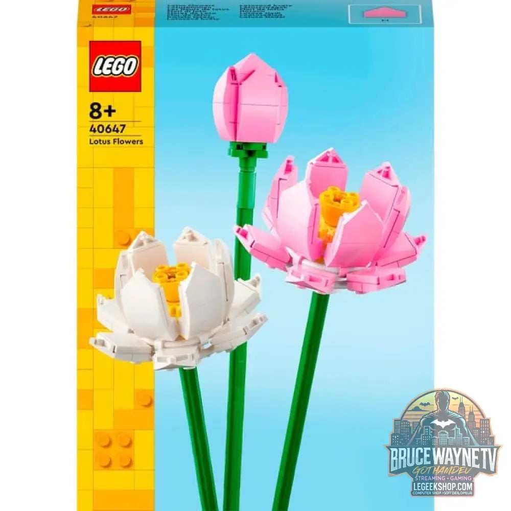 LEGO 40647 Botanicals Lotusblumen, jeu de construction - LEGO - vue 13