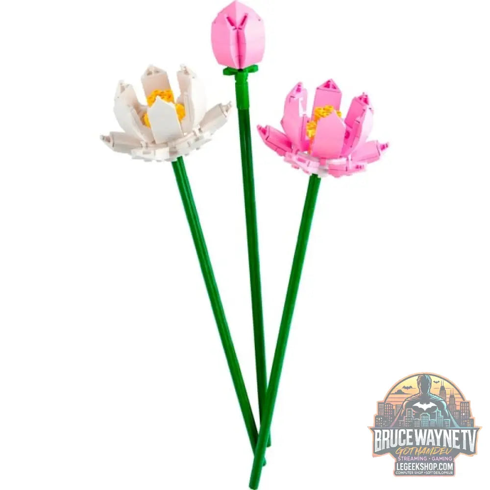 LEGO 40647 Botanicals Lotusblumen, jeu de construction - LEGO - vue 2