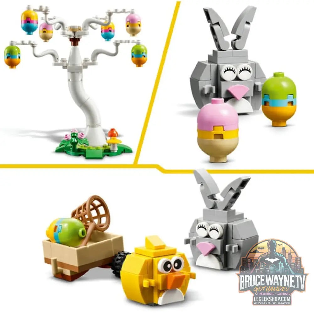 LEGO 40808 Osterhase et Ostereiersuche, jeu de construction - LEGO - vue 4