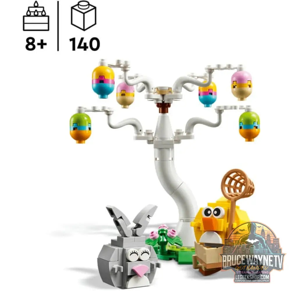 LEGO 40808 Osterhase et Ostereiersuche, jeu de construction - LEGO - vue 2