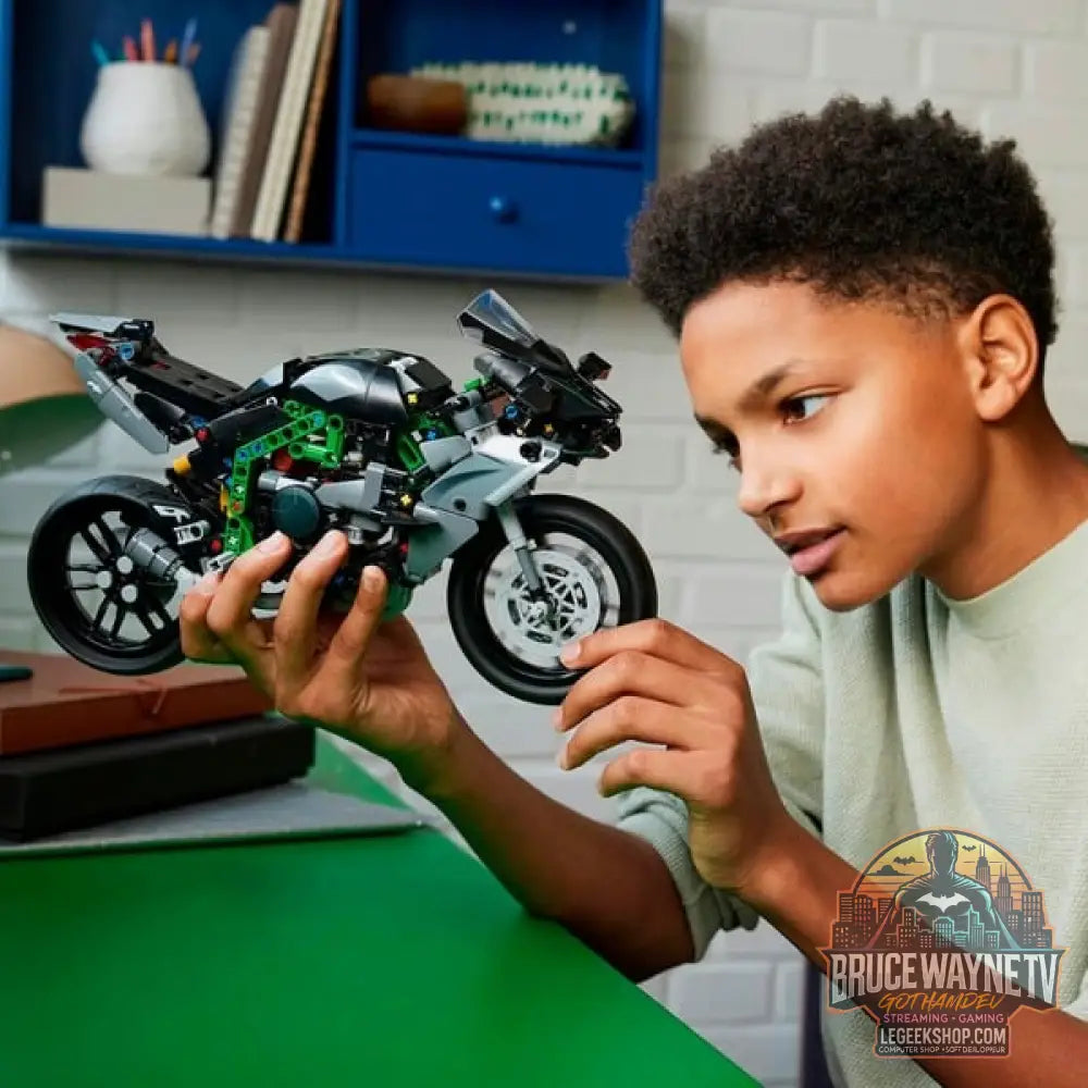LEGO 42170 Technic Kawasaki Ninja H2R Motorrad, jeu de construction - LEGO - vue 2