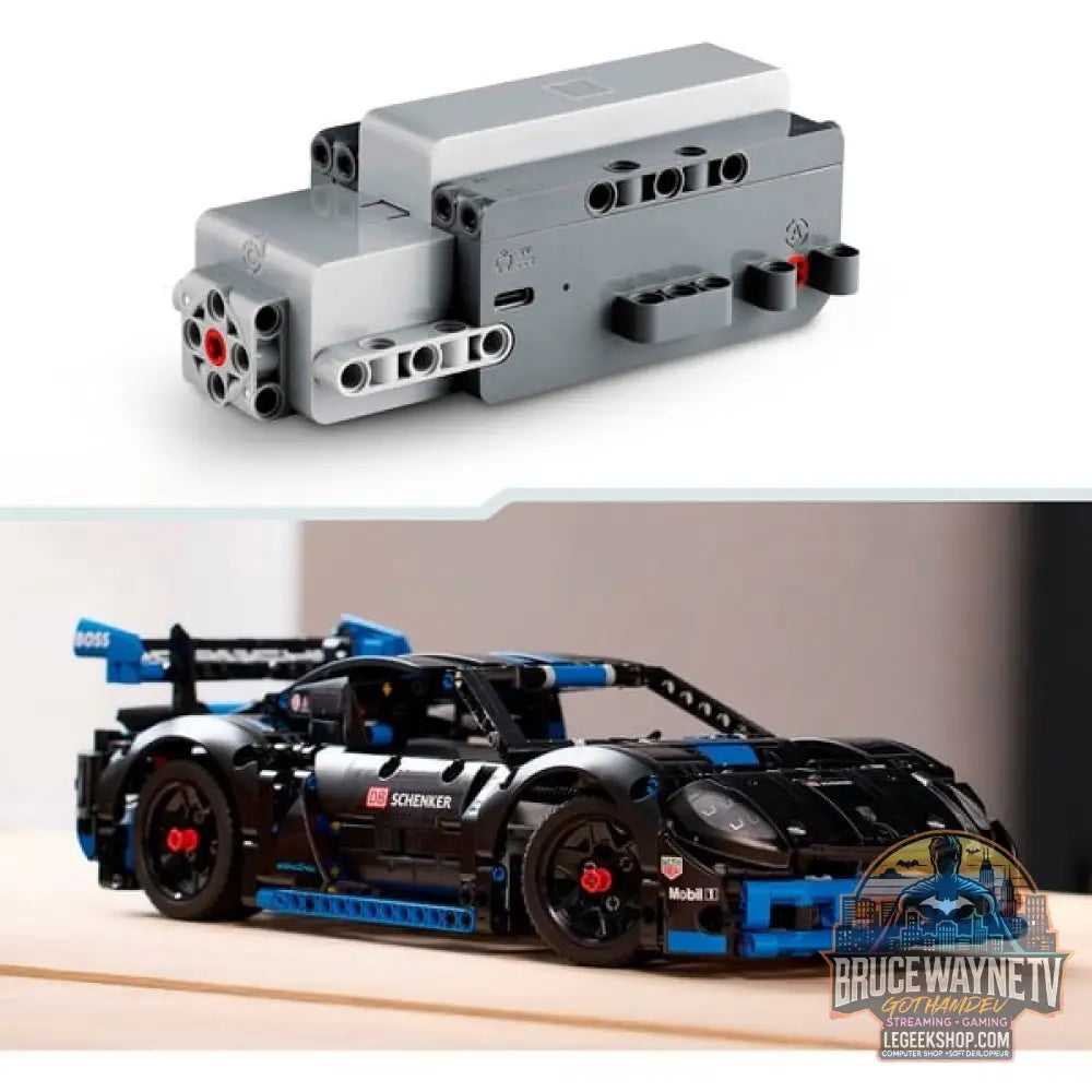 LEGO 42176 Technic Porsche GT4 e-Performance Rennwagen, jeu de construction - LEGO - vue 6