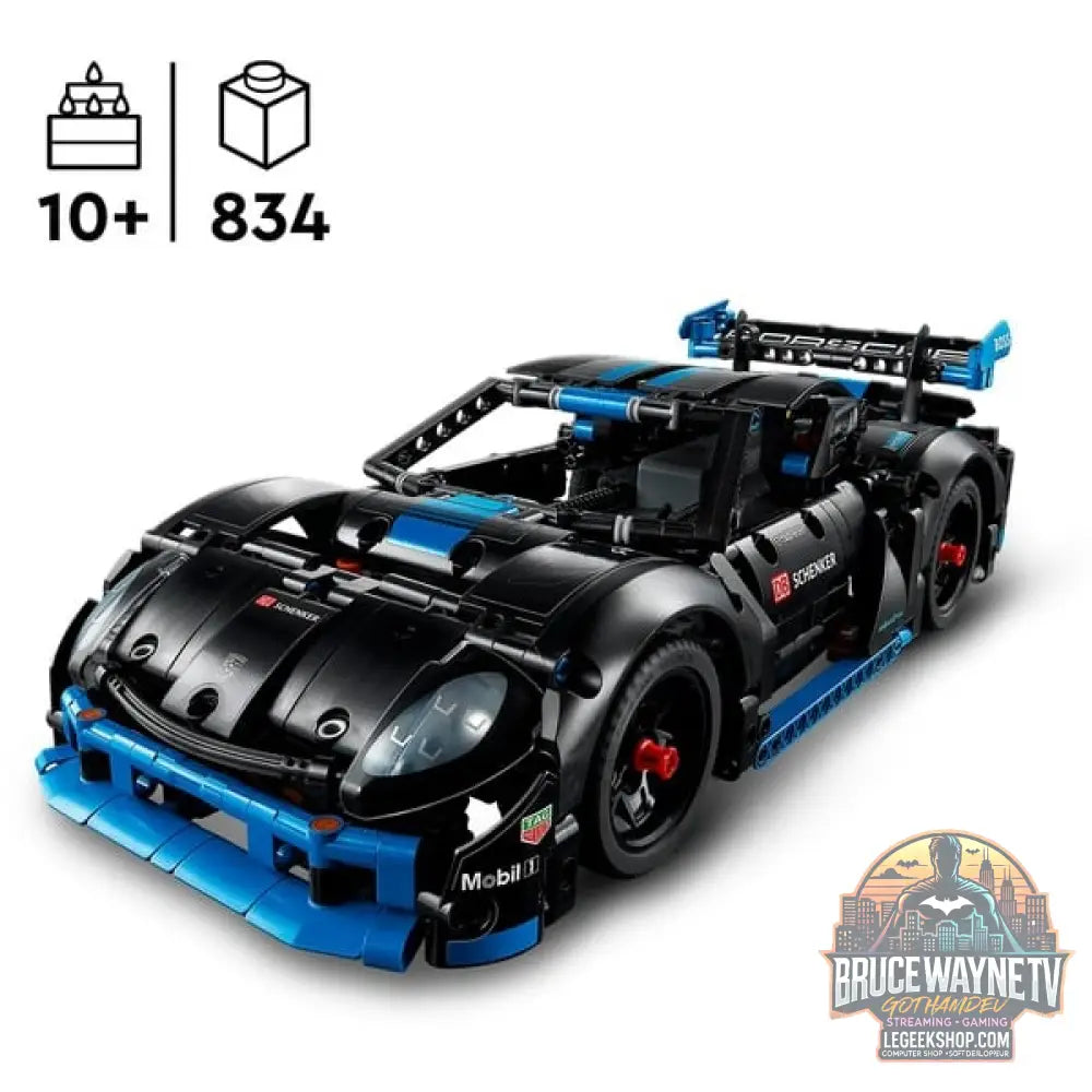 LEGO 42176 Technic Porsche GT4 e-Performance Rennwagen, jeu de construction - LEGO - vue 3