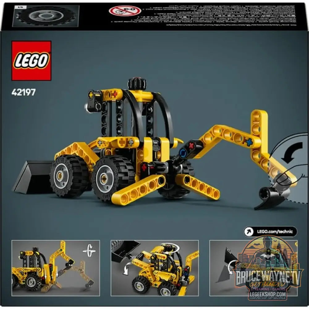 LEGO 42197 Technic Baggerlader, jeu de construction - LEGO - vue 7