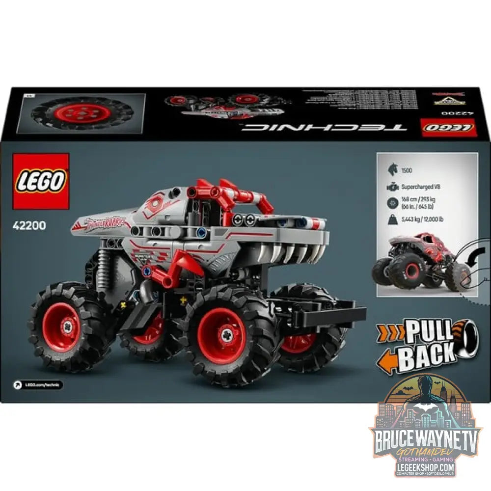 LEGO 42200 Technic Monster Jam ThunderROARus, jeu de construction - LEGO - vue 7