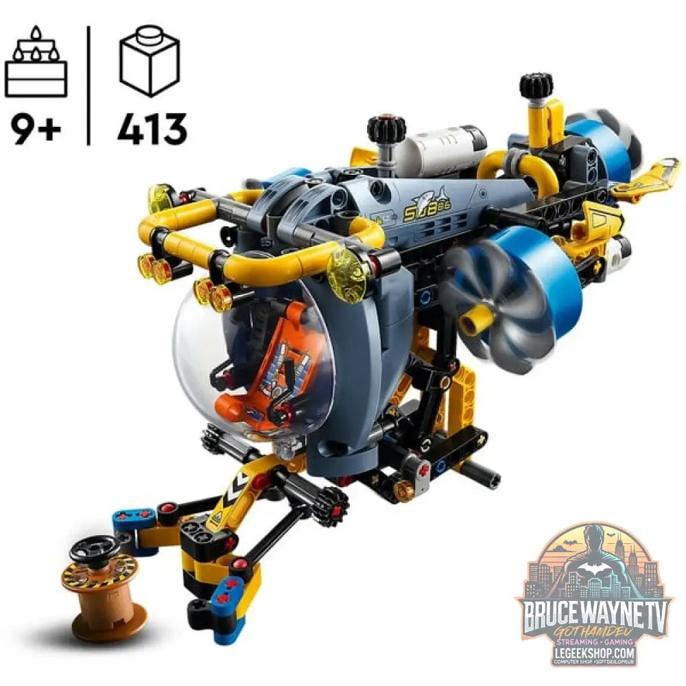 LEGO 42201 Technic Tiefseeforscher U-Boot, jeu de construction - LEGO - vue 3