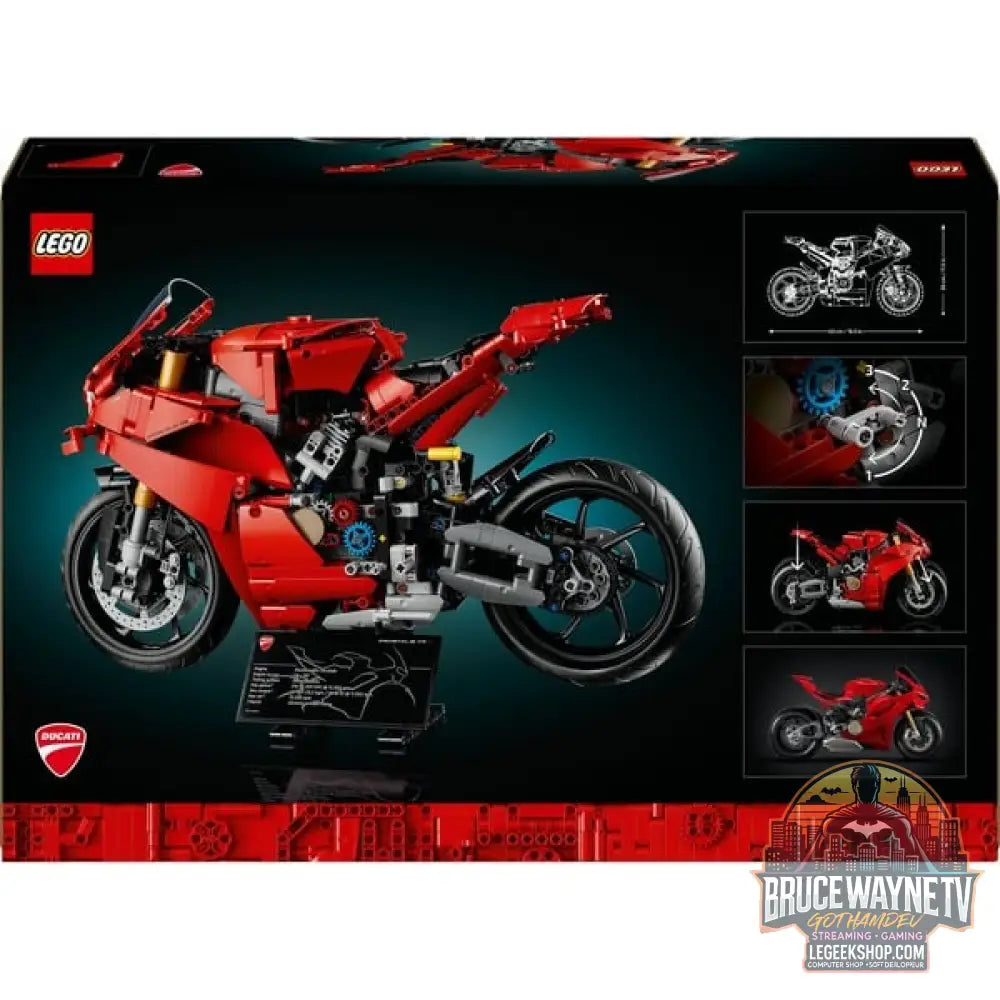 LEGO 42202 Technic Ducati Panigale V4 S Motorrad, jeu de construction - LEGO - vue 7