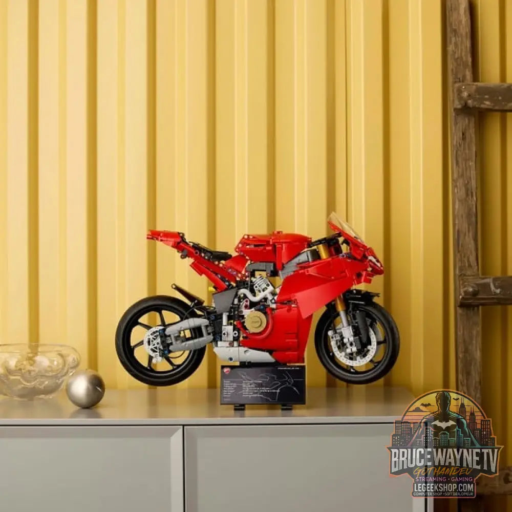 LEGO 42202 Technic Ducati Panigale V4 S Motorrad, jeu de construction - LEGO - vue 4