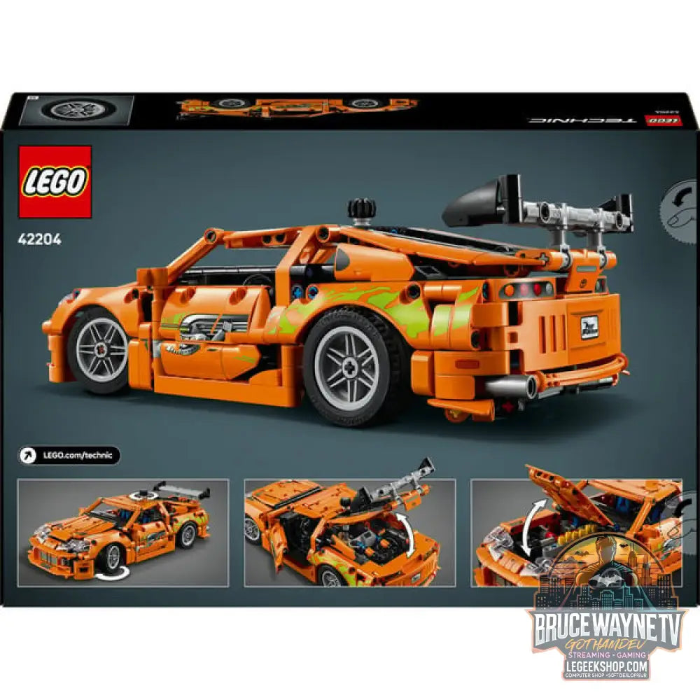 LEGO 42204 Technic Fast and Furious Toyota Supra MK4, jeu de construction - LEGO - vue 7