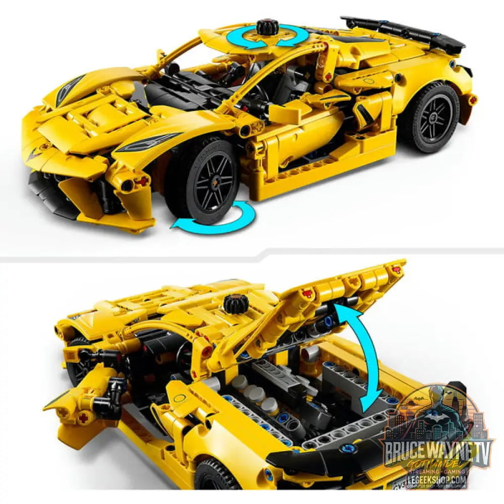 LEGO 42205 Technic Corvette Stingray, jeu de construction - LEGO - vue 4
