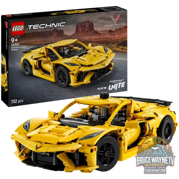 LEGO 42205 Technic Corvette Stingray, jeu de construction - LEGO