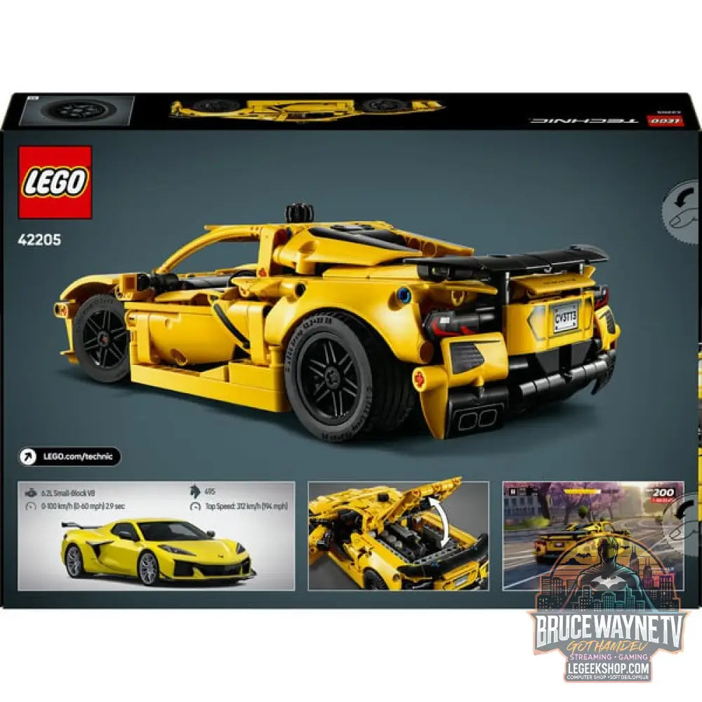 LEGO 42205 Technic Corvette Stingray, jeu de construction - LEGO - vue 6