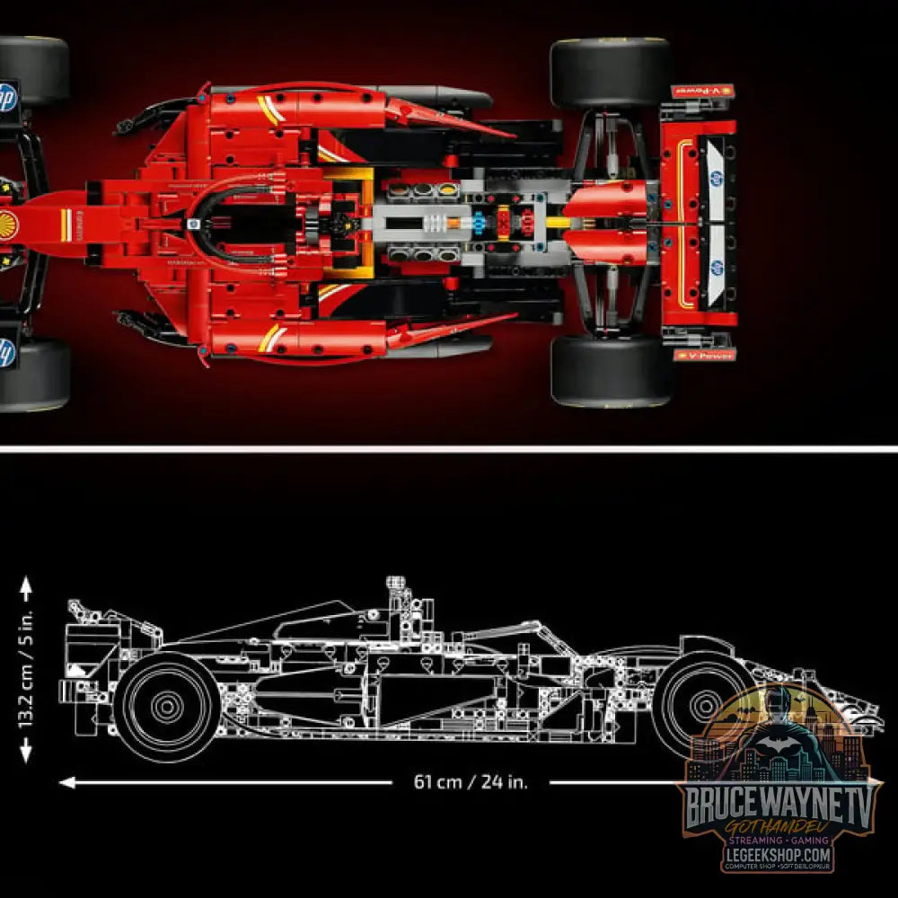 LEGO 42207 Technic Ferrari SF-24 F1 Rennauto, jeu de construction - LEGO - vue 6