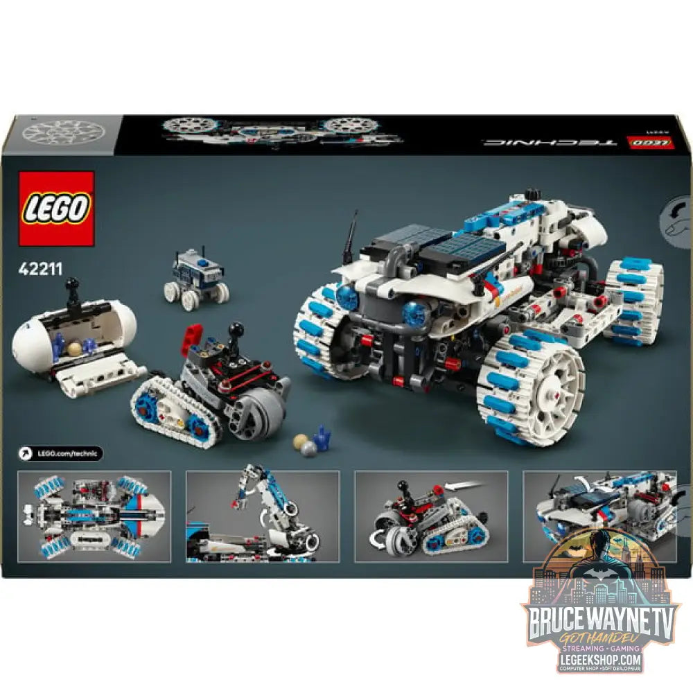 LEGO 42211 Technic Lunar Outpost Mondrover-Raumfahrzeug, jeu de construction - LEGO - vue 8