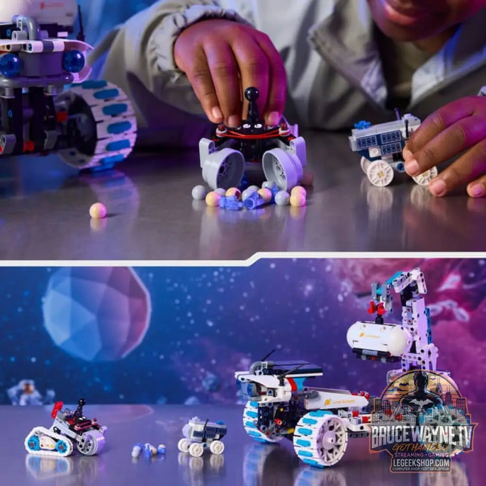 LEGO 42211 Technic Lunar Outpost Mondrover-Raumfahrzeug, jeu de construction - LEGO - vue 5
