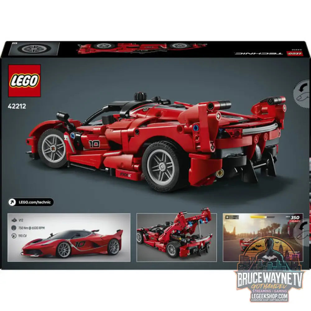 LEGO 42212 Technic Ferrari FXX K, jeu de construction - LEGO - vue 7