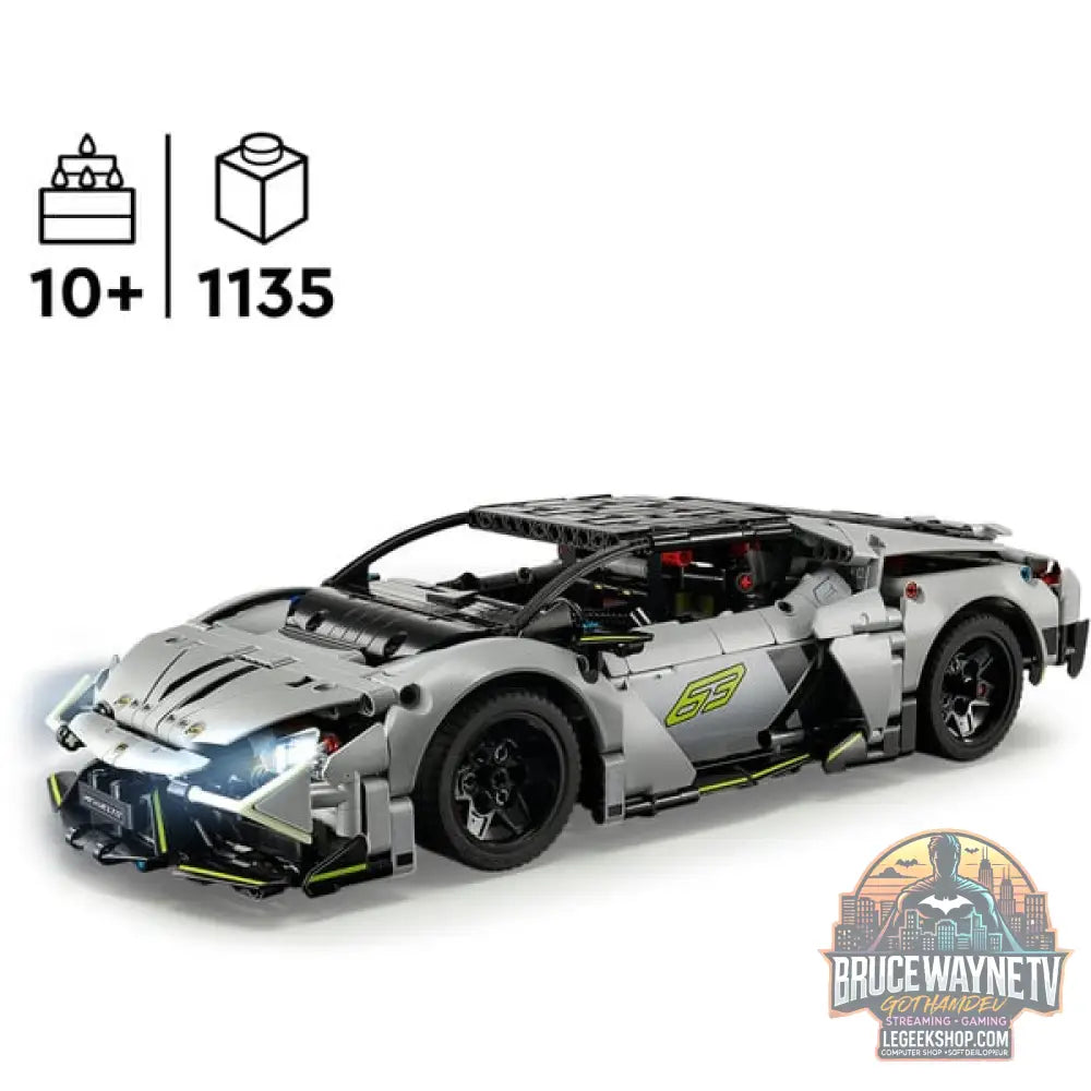 LEGO 42214 Technic Lamborghini Revuelto Supersportwagen, jeu de construction - LEGO - vue 3