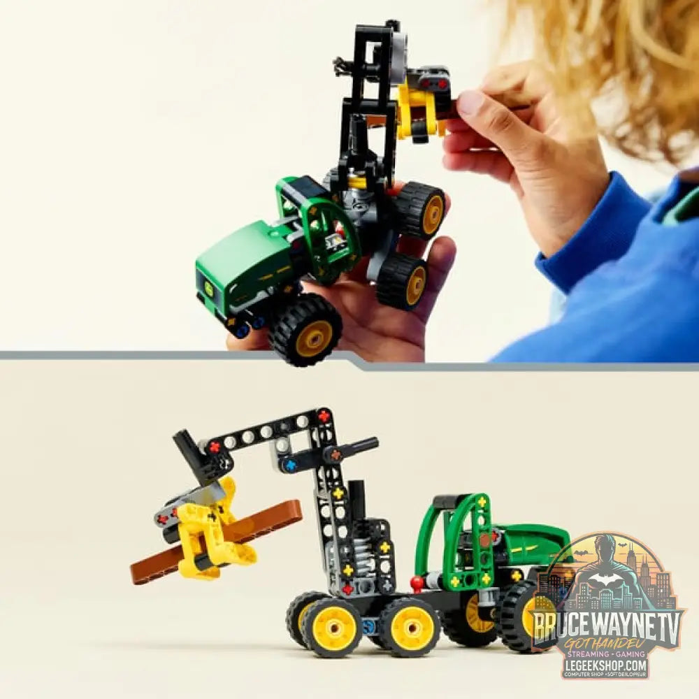 LEGO 42218 Technic John Deere 1470H Rad-Harvester, jeu de construction - LEGO - vue 6