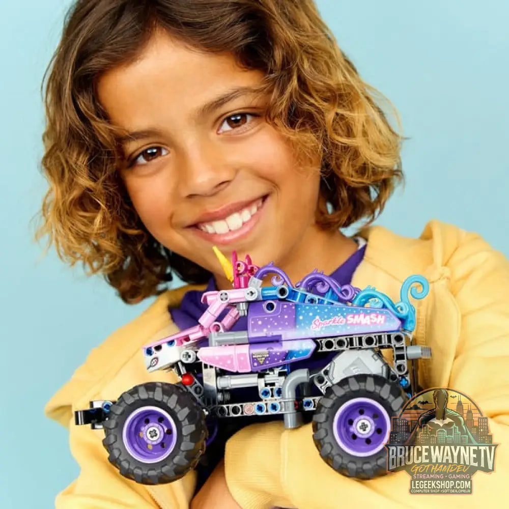 LEGO 42220 Technic Monster Jam Sparkle Smash avec Rückziehmotor, jeu de construction - LEGO - vue 2