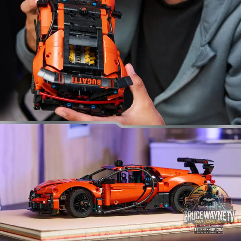 LEGO 42222 Technic Bugatti Chiron Pur Sport Hypercar, jeu de construction - LEGO - vue 6