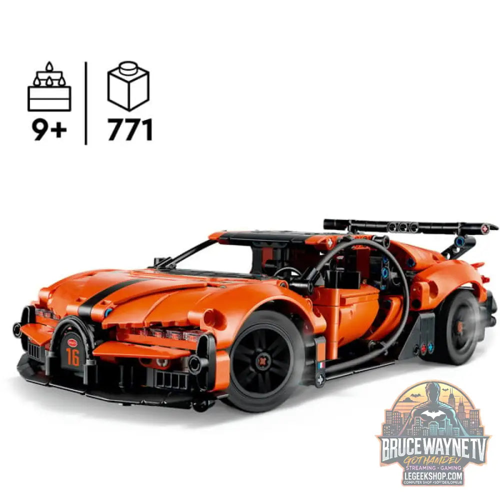 LEGO 42222 Technic Bugatti Chiron Pur Sport Hypercar, jeu de construction - LEGO - vue 3