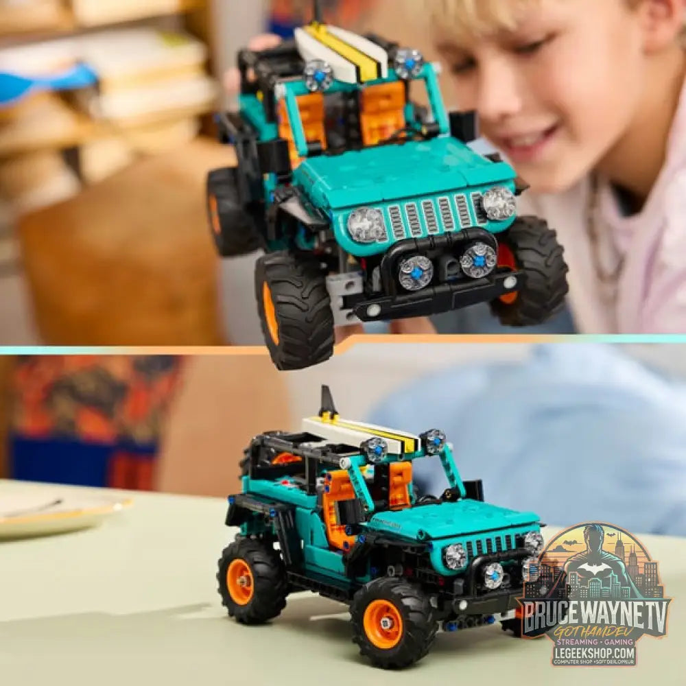 LEGO 42227 Technic Jeep Wrangler Rubicon Geländewagen, jeu de construction - LEGO - vue 6